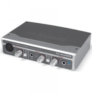 M-Audio Solo Firewire Sound Card - External, Firewire (IEEE 1394)  interface, 24-bit, 96 kHz