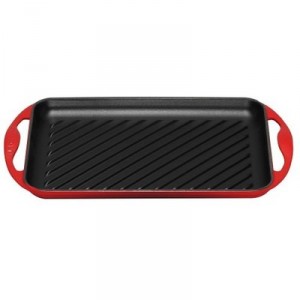 Le Creuset - Parrilla Rectangular - 32,5 x 22 cm - Cherry - 20126000600460