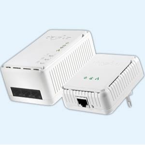 Devolo dLAN 200 AV Wireless N Starter - Starter Kit - Wireless WiFi N - 1407 (4250059614079) Router
