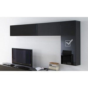 Personalizable TV Soporte vertical M Negro