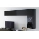 Customizable TV stand Vertical M Black