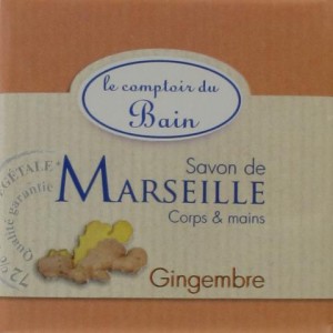 MOSTRADOR DE BA&Ntilde;O 100 g de jengibre jab&oacute;n de Marsella