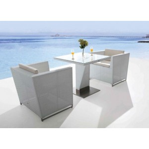 Garden chair White SANTORINI ARMCHAIR