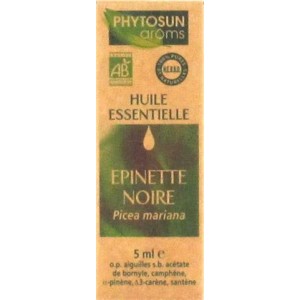 BIO AROMA PHYTOSUN Oil of black spruce (Picea mariana BIO) 5ml bottle