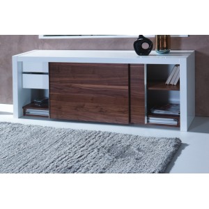 Nogal MENOR Aparador buffet Nogal S&oacute;lo