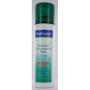 Neutrogena spray desodorante antitranspirante 150ml botella pie