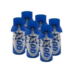 CAJA de 6 latas de 4 litros de oxígeno-respirando oxígeno puro latas marca GOX