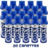 PACK of 20 cans of pure oxygen 6 liters-sublimate electronic cigarette flavours-LINEA GOX