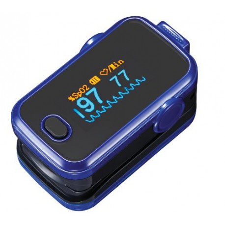 SATURIMETRO DA DITO Pulsossimetro OSSIMETRO SPO2 dito e Cardiofrequenzimetro, display a colori orientabile con SEGNALE ACUSTICO 