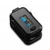 Finger Pulse Pulsoximeter SPO2 Puls Herzfrequenz mit OLED - Schwarz Farbe monitor