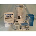 Vitalizer Plus Hexagonal Oxygen Water Maker with One Mineral Cube by Vitalizer Plus