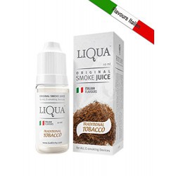 E-Liquide LIQUA pour E-cigarette saveur Tabac Traditionnel [ Force 18 ] sans tabac sans nicotine