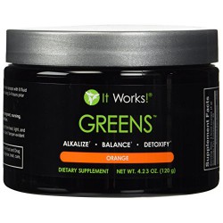 It Works! Greens - Orange Flavor - 30 Serving Container
