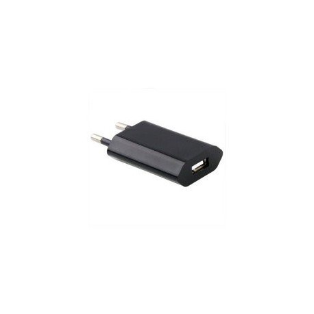 CHARGEUR ADAPTATEUR USB PRISE SECTEUR NOIR pour Charger iPhone 3G 3GS 4 4S 5 5S 5C iPod iTouch Nano