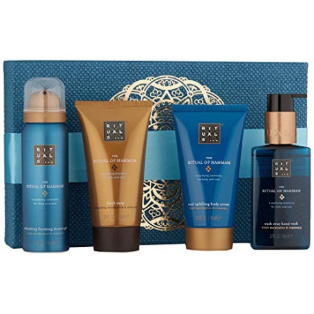 RITUALS The Ritual Of Hammam Purifying Treat S Gel Douche Moussant 50 ml, Savon Noir 70 ml, Crème Pour Le Corps 70 ml, Savon Pou