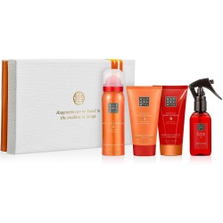 RITUALS The Ritual of Happy Buddha - Energising Treat 2018 Gel Douche Moussant 50 ml, Gommage Pour Le Corps 70 ml, Crème Pour Le