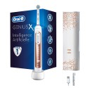 Oral-BGenius X avec Intelligence Artificielle Brosse À Dents Électrique par Braun, Or Rose