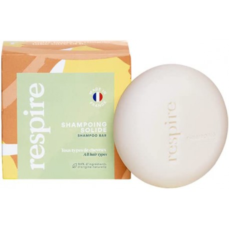 RESPIRE - RESPIRE Shampooing Solide Lait d'Amandes 20 Grammes