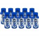 GOX - Pack de 10 Energy Booster oxígeno puro en latas / botellas para el hogar, viajes y deportes usan (4 litros)