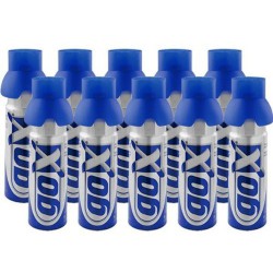 Gox - Packung mit 10 Flaschen Sauerstoff pur 6L