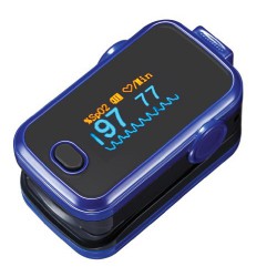 Herbie Leben H310 Farbe Blau Finger Oximeter SPO2-Puls-Monitor mit OLED-Bildschirm
