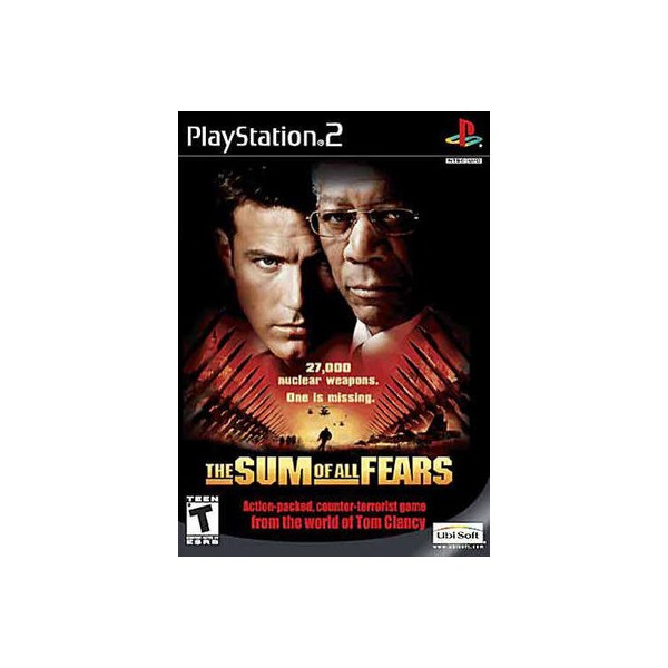 Jeu PS2 : Tom Clancy's LA SOMME DE TOUTES LES PEURS - Version FR - Bon état (boîtier + Notice)