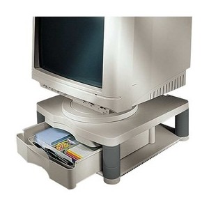 Fellowes Monitor Riser Premium - Foot for monitor - graphite, Platinum ...