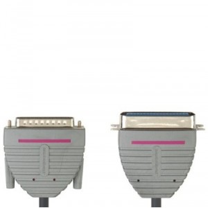 Câble Panel Port Parallèle DB-25 HP 611900-001 HP 8200 25cm 25-Pin
