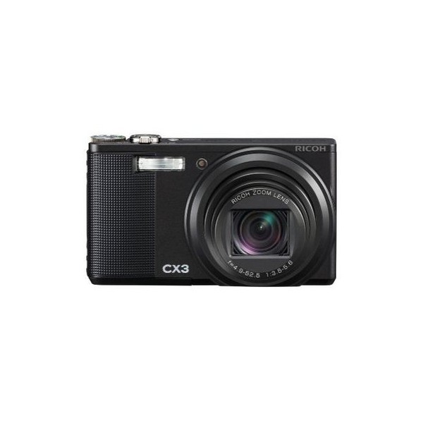 Appareil Photo Numérique Ricoh CX3 - Compact 10 Mpix, Zoom 10.7x - Fonctionnel, Petits Défauts