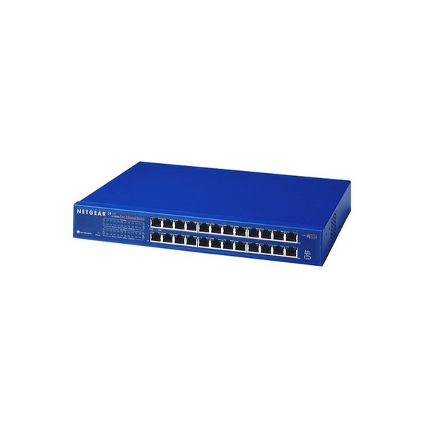 Switch Netgear ProSafe 24 Ports 10/100 JFS524 – Ethernet – Occasion